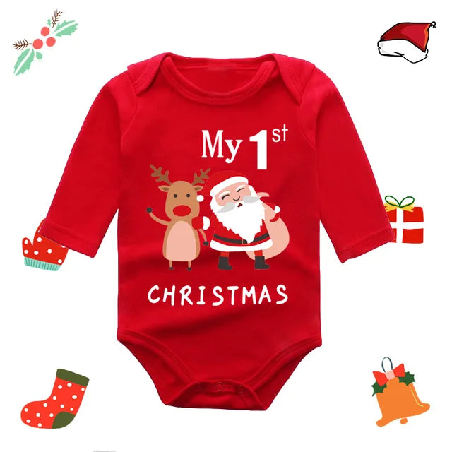 Christmas Rompers Bodysuit