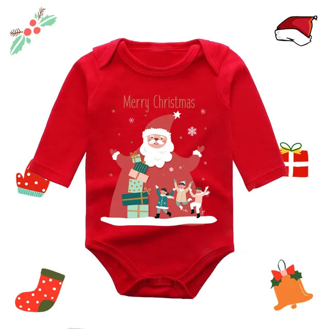 Christmas Rompers Bodysuit