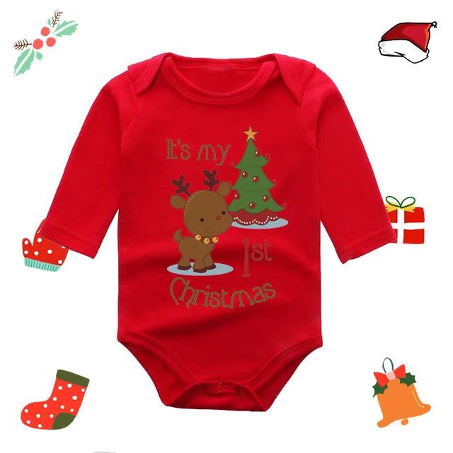Christmas Rompers Bodysuit