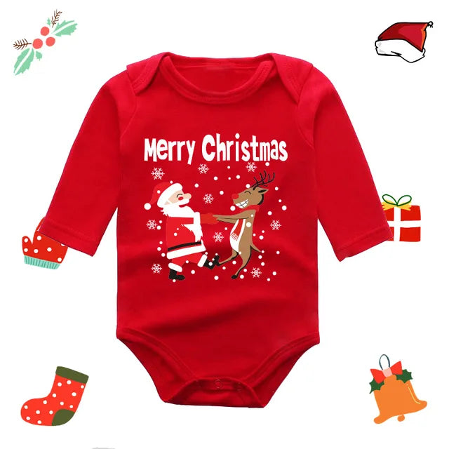 Christmas Rompers Bodysuit
