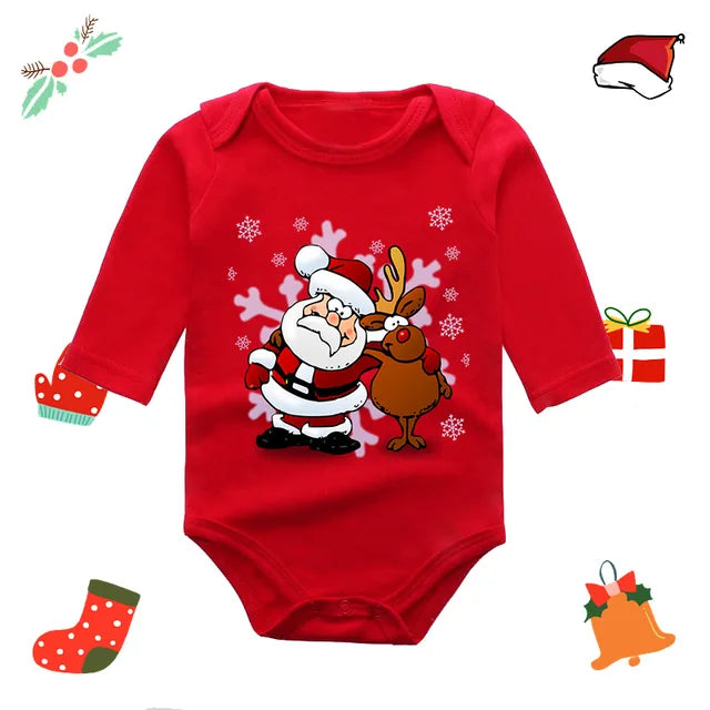 Christmas Rompers Bodysuit