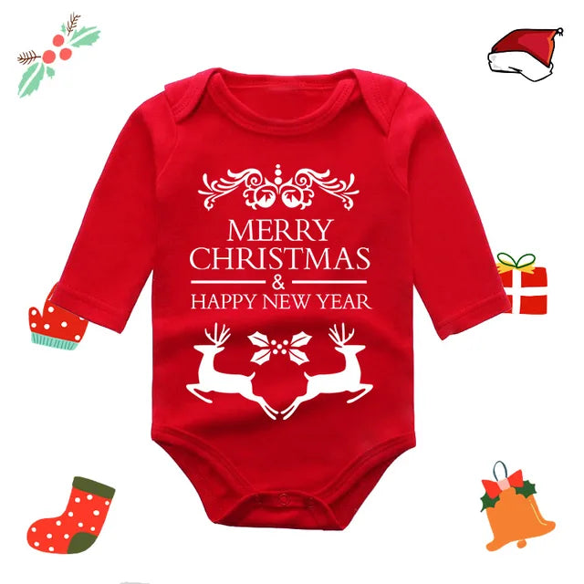 Christmas Rompers Bodysuit