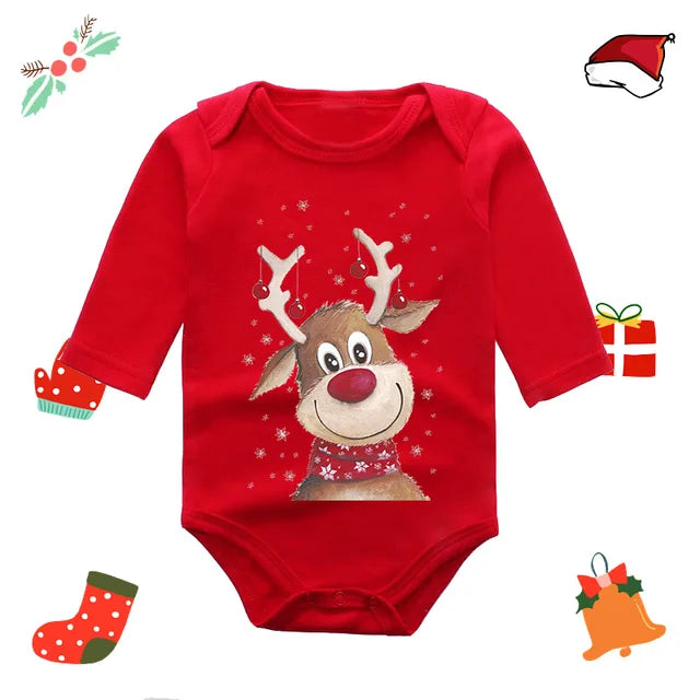 Christmas Rompers Bodysuit