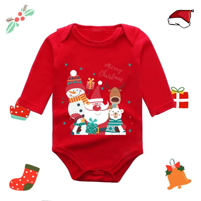 Christmas Rompers Bodysuit