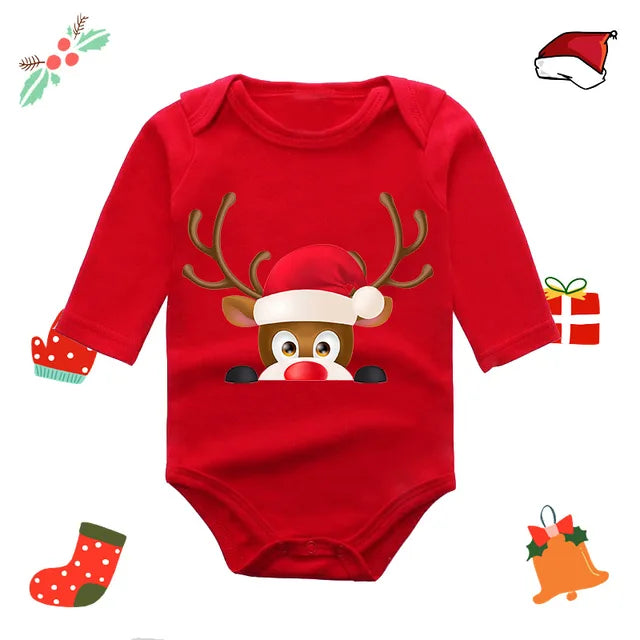 Christmas Rompers Bodysuit