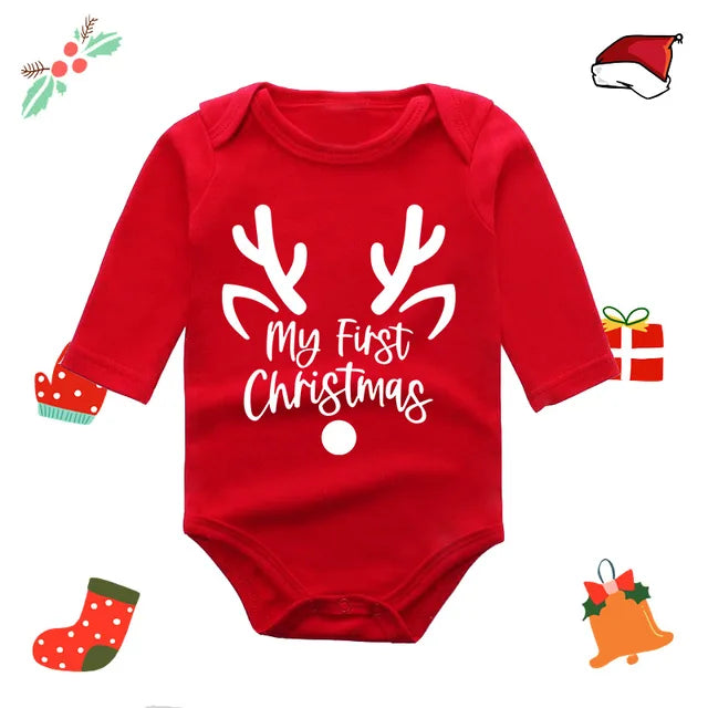 Christmas Rompers Bodysuit