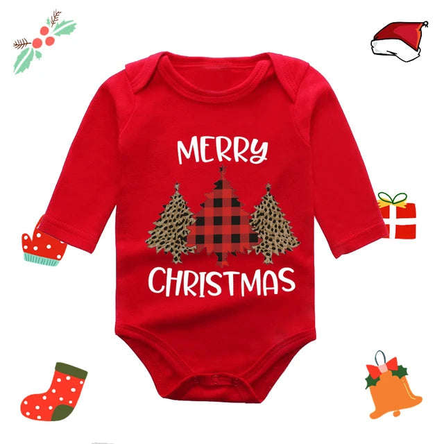 Christmas Rompers Bodysuit