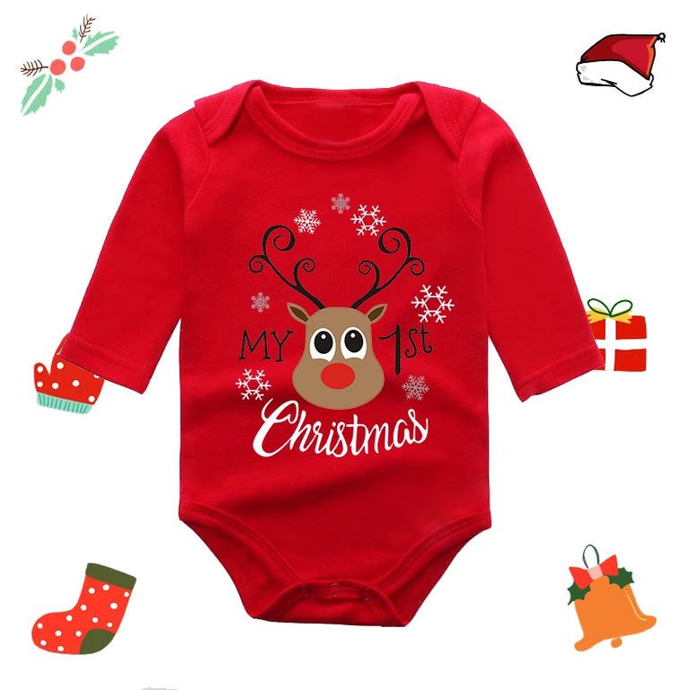 Christmas Rompers Bodysuit