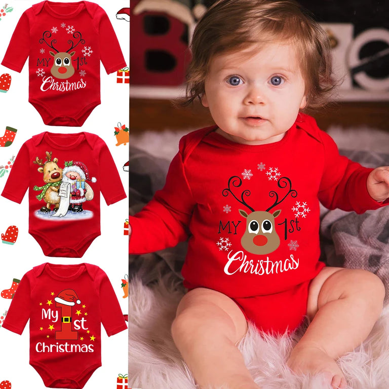Christmas Rompers Bodysuit