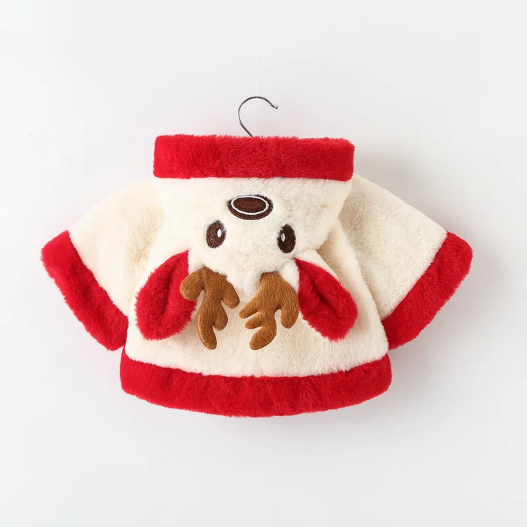 Christmas Elk Plush Jacket